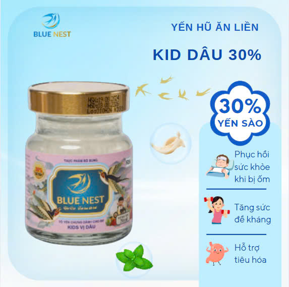 Yến Hũ Chưng KID Dâu