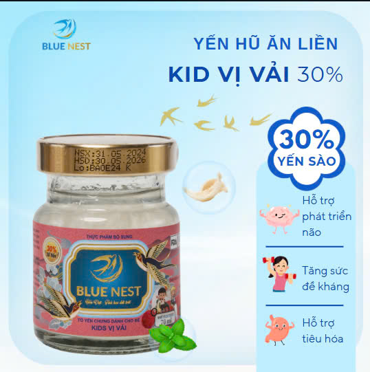 Yến Hũ Chưng KID Vải