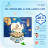 Hộp xanh hoa đậm 8 hũ Glucosamin & Collagen 30%